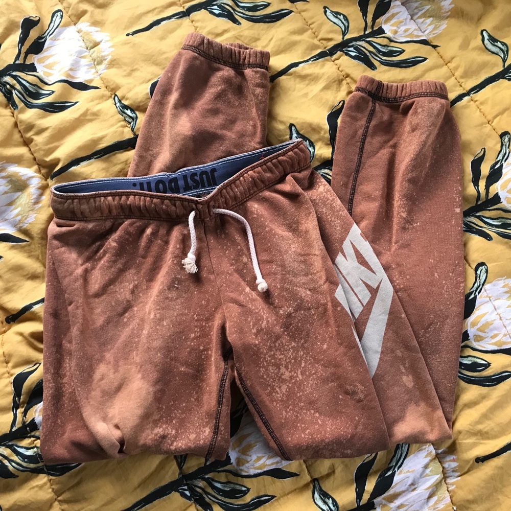 Nike acid wash sweatpants